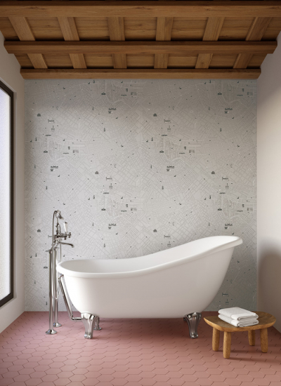 freistehende badewanne tapete decohome.de devon devon marcel wanders