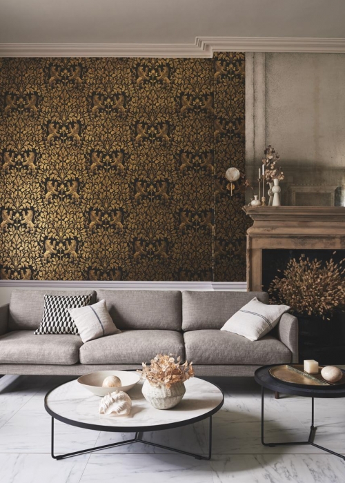 wandgestaltung-braun-tapete-farbe-coleandson-decohome.de_