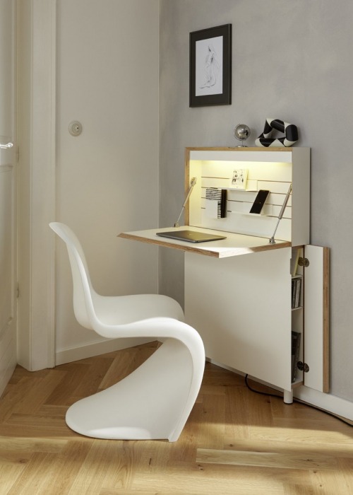 home-office-platzsparende-ideen-schreibtisch_sekretaer-klappbar-mueller_flatmate