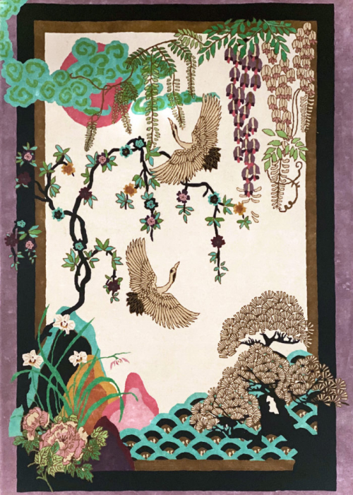 kranich-muster-teppich-decohome.de-wendy-morrison-eternity-flat