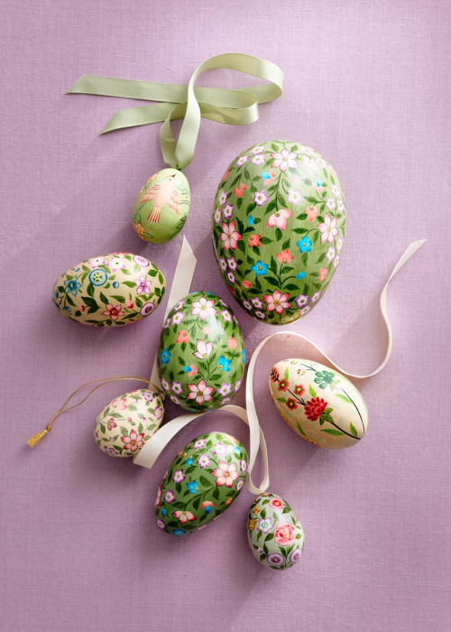 ostereier-blumenmuster