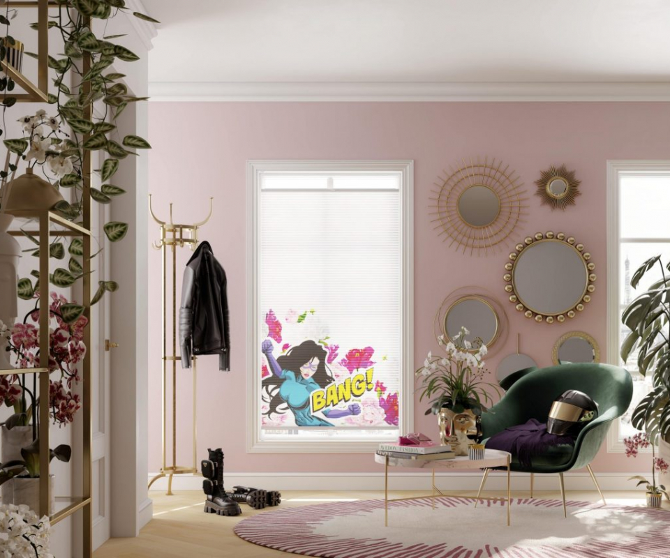 Fensterdekoration Duette Sieger Design 7726 02 02 Girl decohome.de