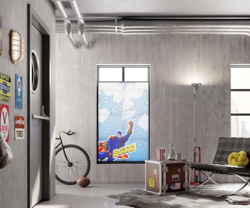 Fensterdekoration Duette Sieger Design 7726 02 03 Man decohome.de