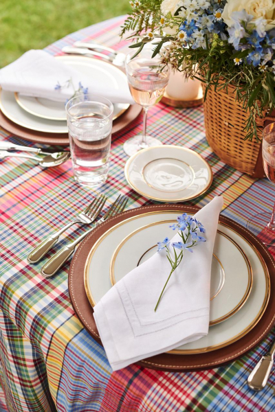 Stoffservietten tischdeko RalphLauren decohome.de