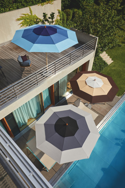 desigklassiker fuer draussen decohome.de schirm weishaeupl Klassiker Breeze