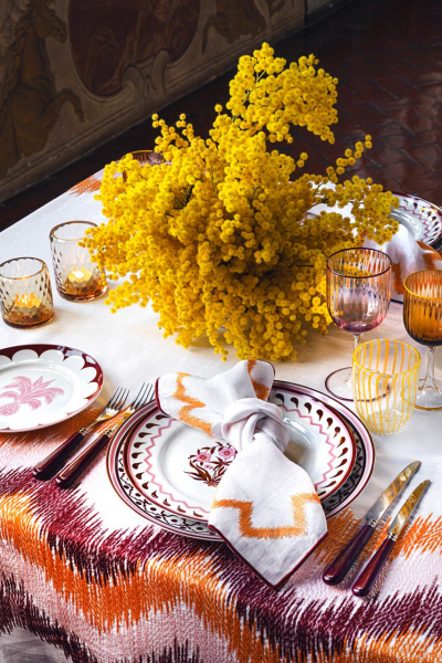 Buntes Geschirr Teller Tischdeko decohome.de AQUAZZURA CASA JAIPUR OFFICIAL IMAGES 11