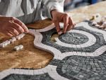 Marmorfliesen Bisazza Marmosaico Design Carlo Dal Bianco Handwerk Positionierung Matteo Imbriani decohome.de