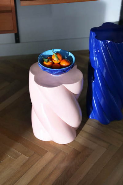 designmesse maison objet paris 2022 andkamsterdam pillar marshmallow rose bleu decohome.de