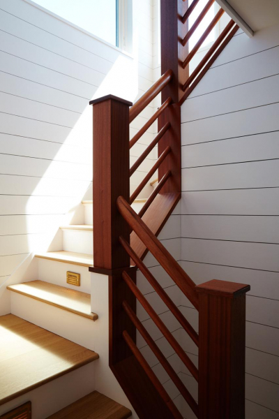 vintage gestalten robert mckinley montauk house treppe bild nicole franzen decohome.de