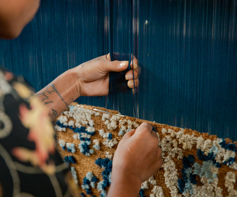 Jan Kath Teppich Handwerk Knuepfen decohome.de