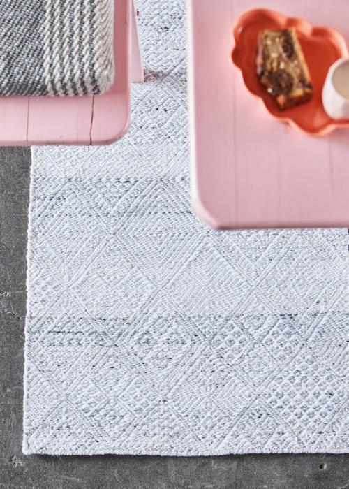 gemusterter teppich outdoor livinterior athens decohome.de