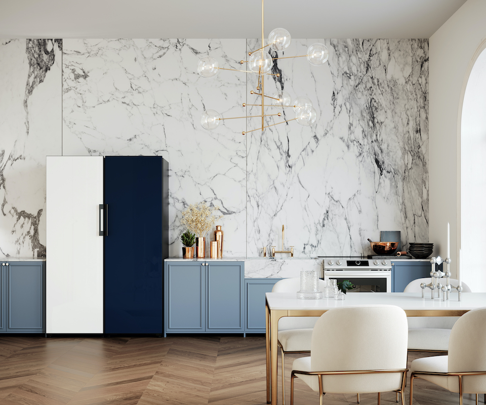 kuechenfronten samsung bespoke decohome.de