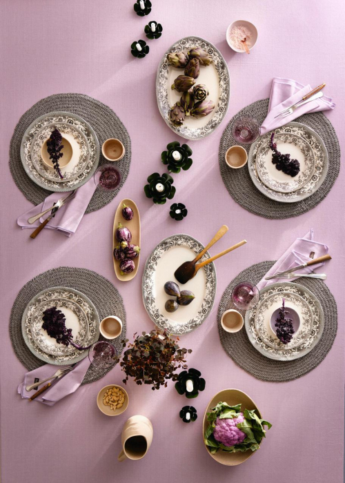 sommerliche tischdeko bungalow decohome.de