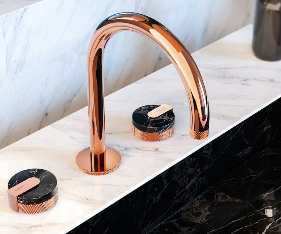 Badarmatur GRAFF Marmor schwarz decohome.de