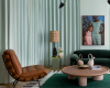 Wohnen mit Farbe Claude Cartier Interiordesign Homestory Lyon decohome.deA