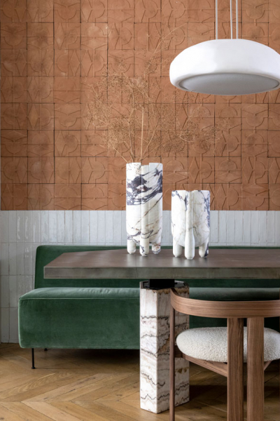 Wohnen mit Farbe Claude Cartier Interiordesign Homestory Lyon decohome.de 30