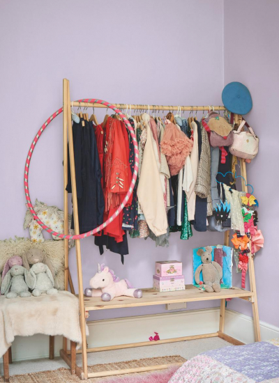 wandgestaltung kinderzimmer pastell lila decohome.de CAPAROL ICONS NO 52 WOOGIE Credit Melissa del Bono und Enda Bowe