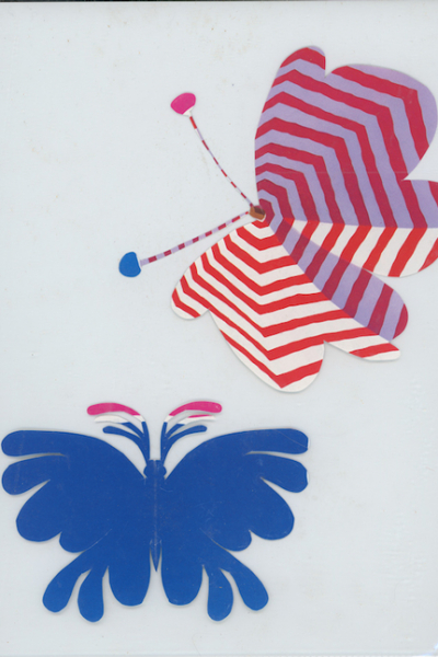 Butterflies 70 71 1994 Lucia Eames. Hand cut work and Image © 2022 Eames Office LLC dba Lucia Eames Archives decohome.de