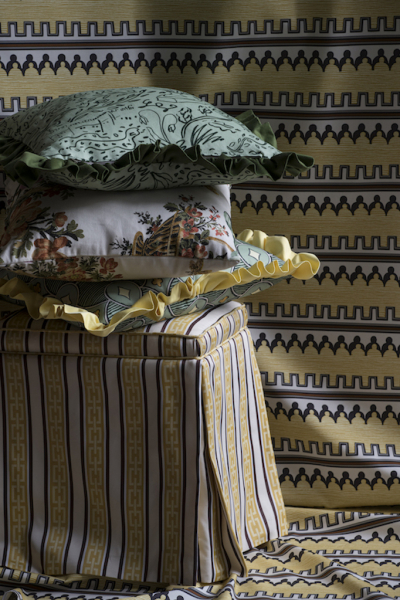 Stoffe Herbstkollektion Neuheiten decohome.de Rubelli Luke Edward Hall Return to Arcadia