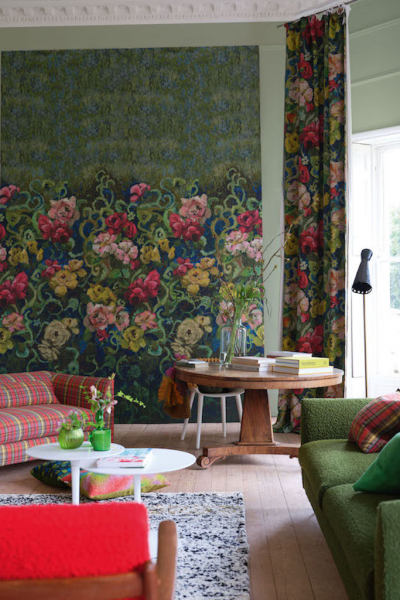 Stoffe Herbstkollektion Neuheiten decohome.de designers aw22 tapestry flower ref1420537