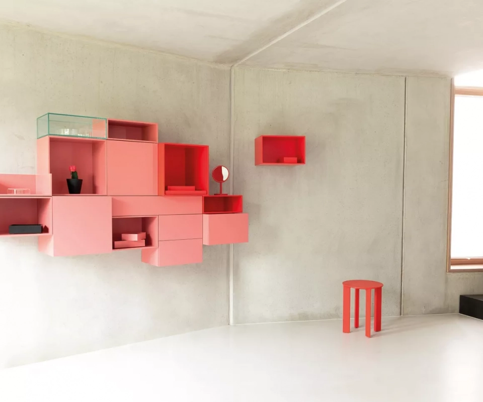 schranksystem schoenbuch flamingo pink koralle decohome.de