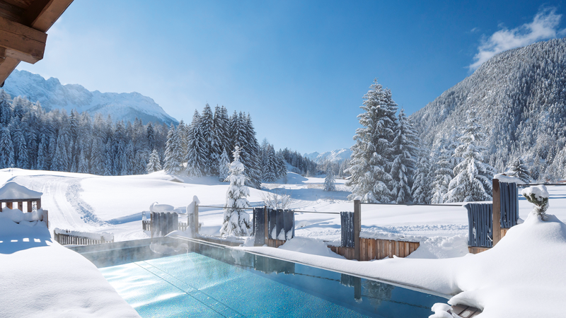 Wie schee wär Schnee! Vier wunderbare Winter Hotels in den Bergen