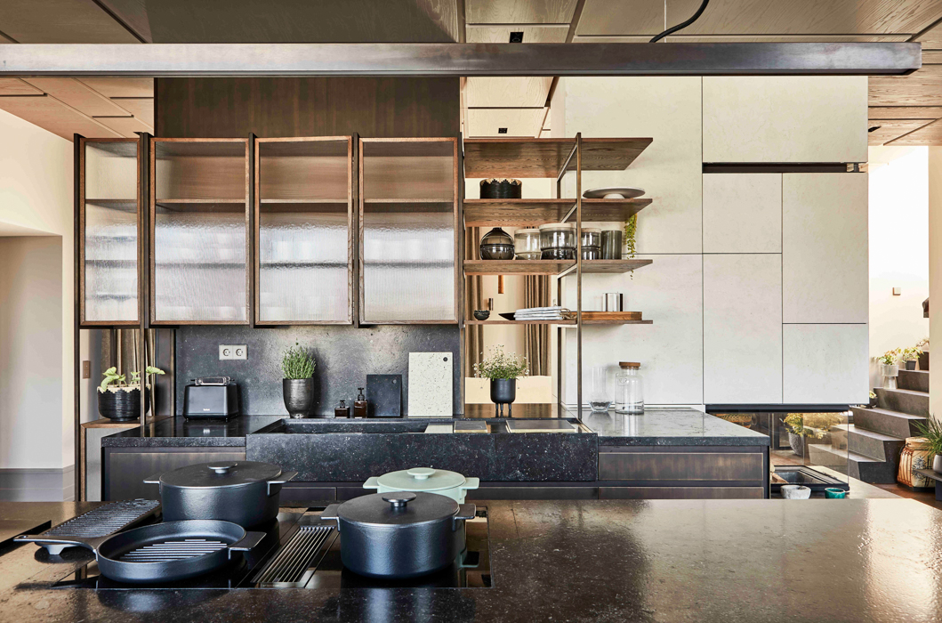 Penthouse Berlin Atelier Novono Geisbergstrasse Kueche©Ulf Saupe decohome.de