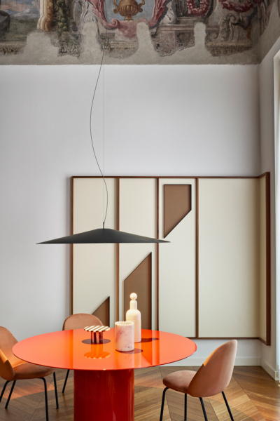 oranger tisch trend rotLuceplan Koine decohome.de