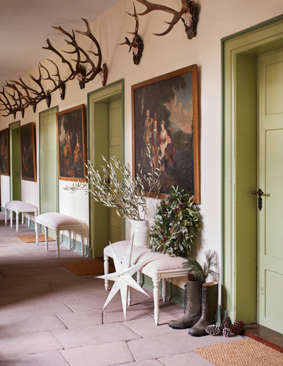 schloss ludwigseck weihnachten von gilsa wohngeschichte sabrina rothe trophaeengalerie decohome.de