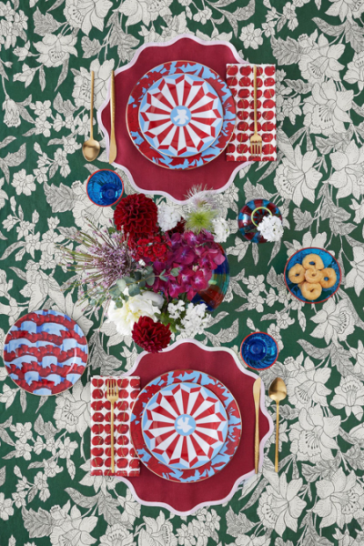 weihnachtsdeko tisch blumen LDJ CHRISTMAS GUIDE decohome.de