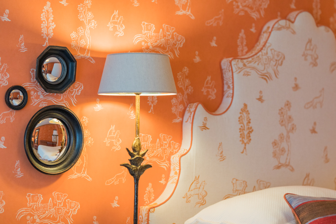 winter berghotel saalbach unterschwarzachhof zimmer orange decohome.de