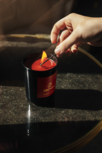 Sacher Duftkerze decohome.de