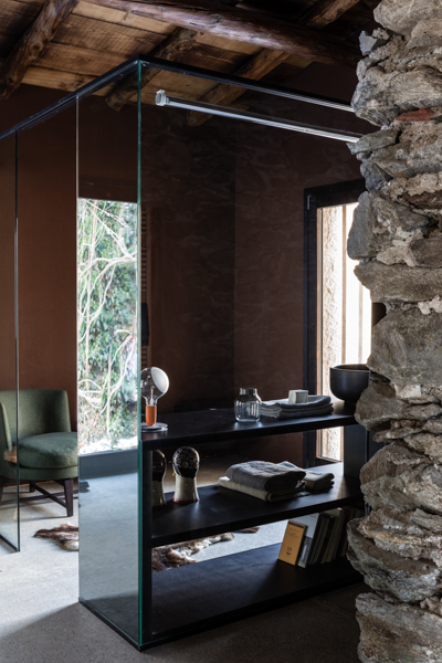 verglaster bad kubus raum im raum decohome.de arch. ALFREDO VANOTTI ph monica spezia livinginside 21