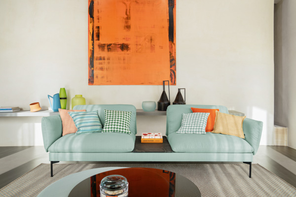 polsterstoffe sofa pastell blau decohome.de Jab Chianti