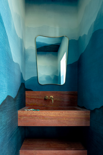 Tapete Badezimmer APR Victoria Maria Maison de maitre ©Belen Imaz Pedro Bermejo A7B2248 decohome.de