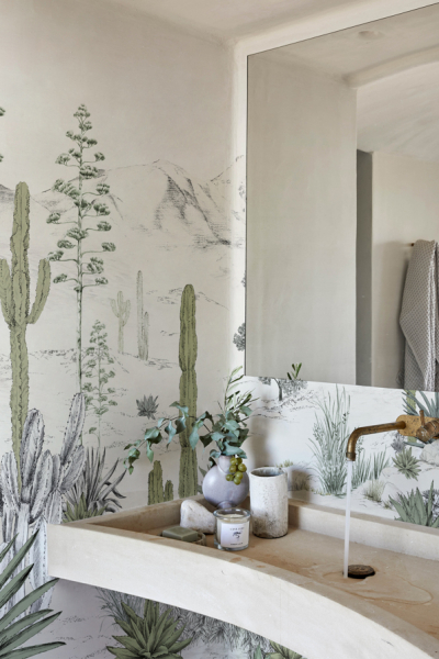 Tapete Badezimmer Isidore Leroy copy 1 decohome.de