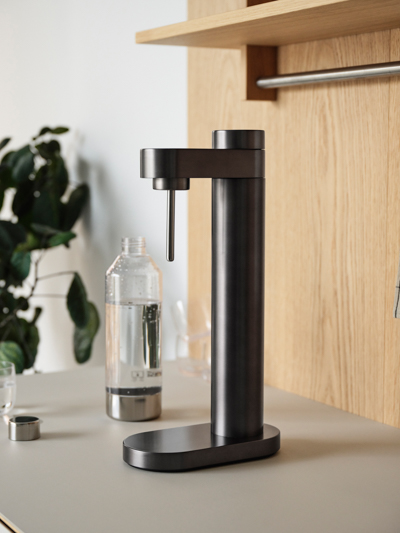 design trends wassersprudler decohome.de Stelton Brus carbonator black