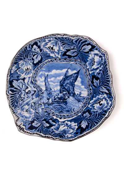 teller blau delft decohome.de DIESEL LIVING WITH SELETTI Classics on Acid