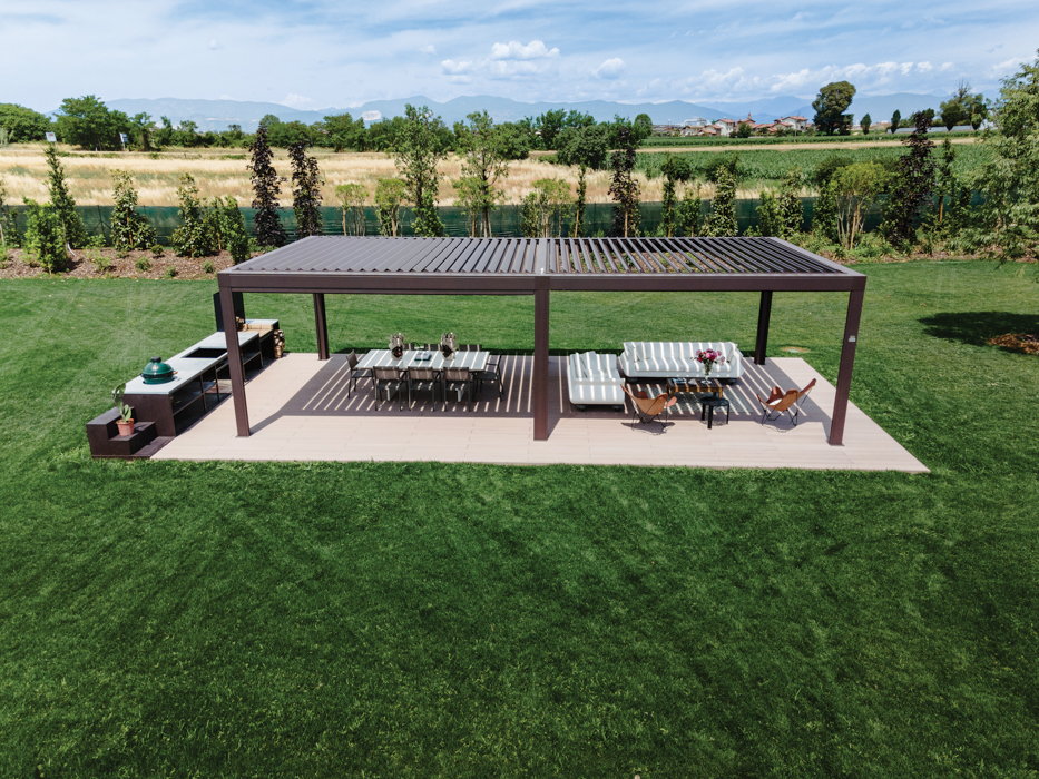 Pergola Pratic Opera Private House Lonato del Garda ph Flavio Graffi decohome.de 3