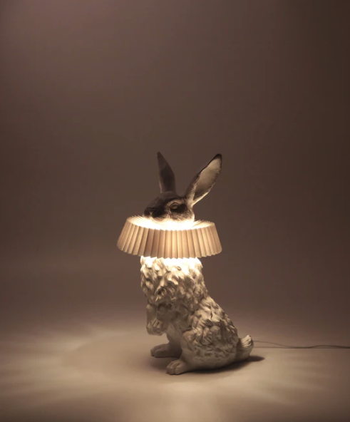 hasen design lampe HAOSHI rabbit lamp decohome.de