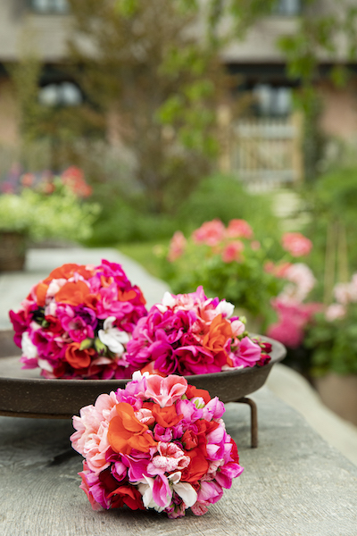 Geranie als Strauss Country Chic decohome.de