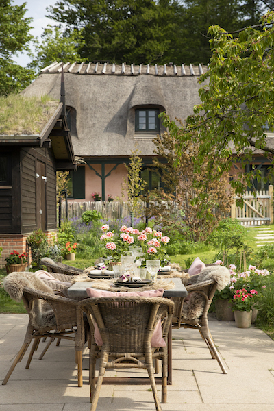 Geranien auf dem Land Country Chic decohome.de