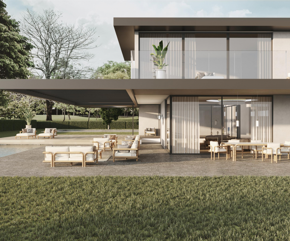 Imane Paolo Casatelli Outdoor Kollektion Holz Gartenmoebel decohome.de