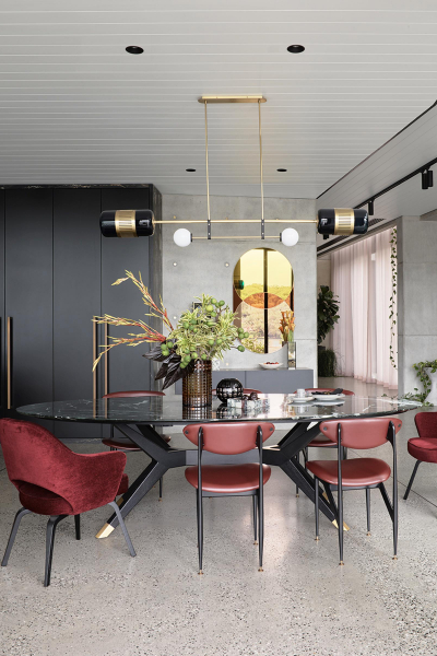 Essbereich modernismus Vintage Greg Natale decohome.de