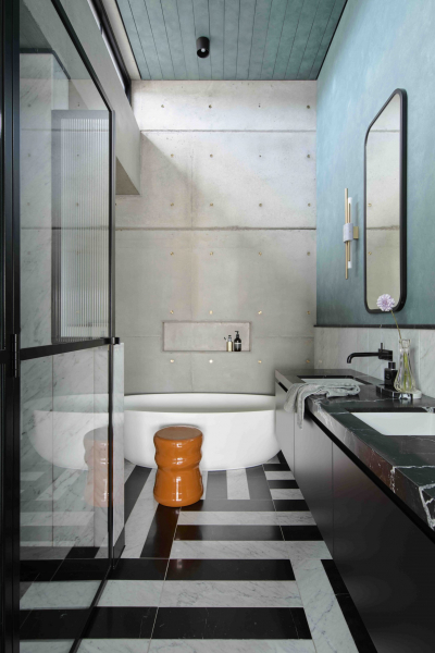 greg natale kyle bay brutalistisches design badezimmer decohome.de