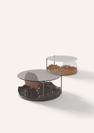 moebel rossana orlandi Dolomitisch TAVOLINO decohome.de