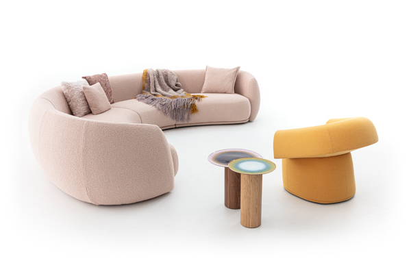 moebel trends runde sofas Moroso Mangiafuoco ph.credit Alessandro Paderni decohome.de
