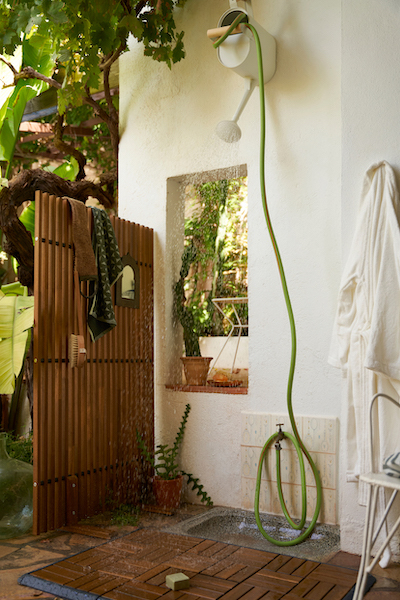 Draussen duschen Ikea Hack decohome.de