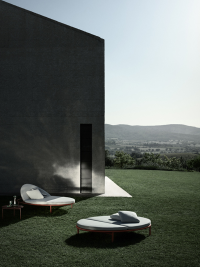 Sonnenbett Borea sunbed lounge BB Italia PH Tommaso Sartori decohome.de