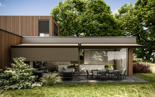 markise Pratic T Hide Wood house decohome.de